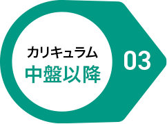 カリキュラム中盤以降